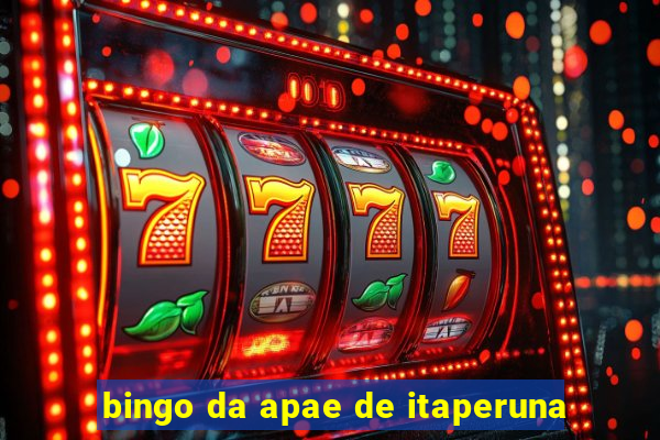 bingo da apae de itaperuna